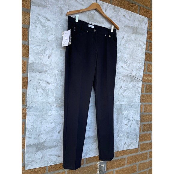 GOLFINO THE THERMO STRETCH TROUSERS-SLIM FIT size 10 - Picture 2 of 12